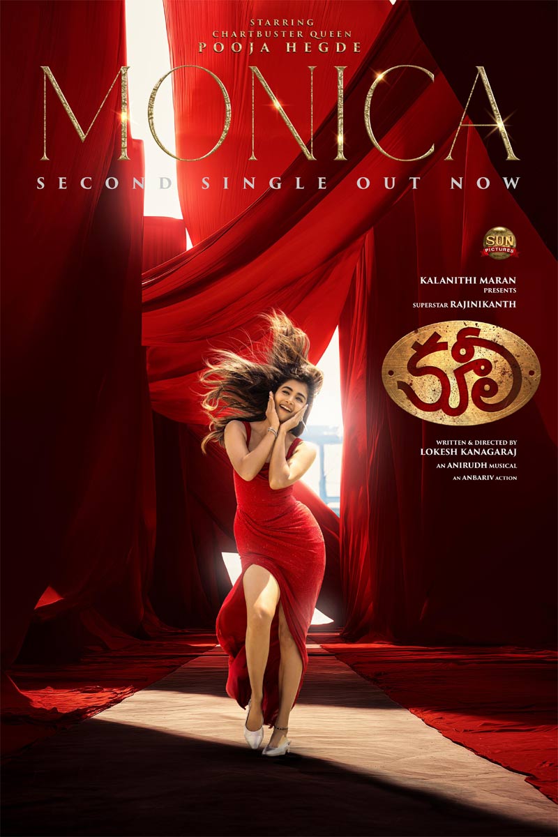 Monica – Telugu Song from Coolie | Rajinikanth | Sun Pictures